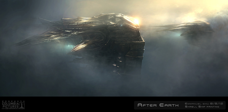 Illustration for article titled More Lovely Concept Art of Our Future Space Armadas